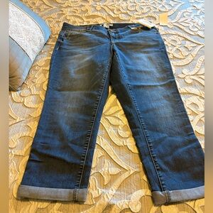 Democracy Ab Technology Freedom Ankle Skimmer Jeans - Sz 14W - NWT